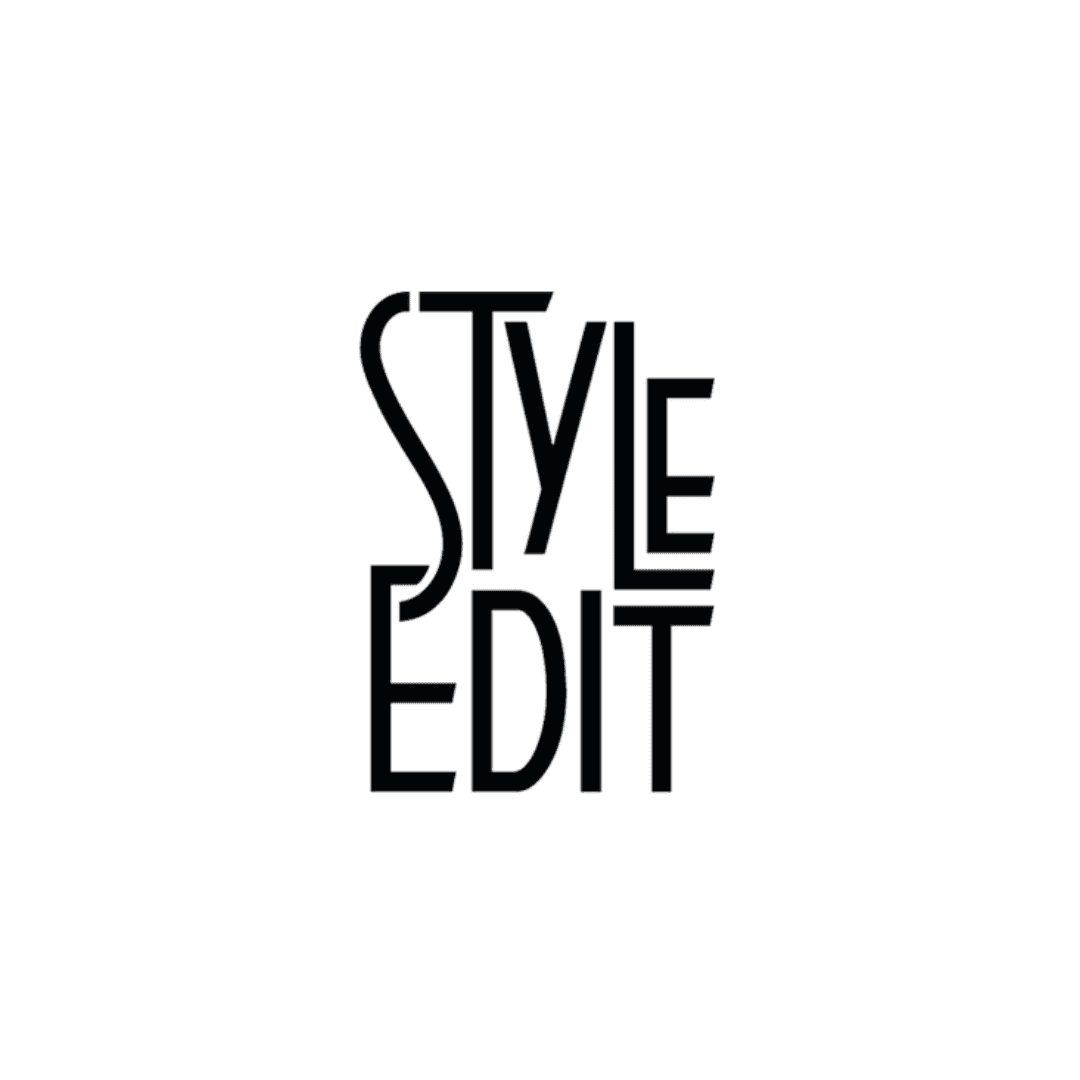 Stylish "STYLE EDIT" logo with bold, modern typography on a solid background.